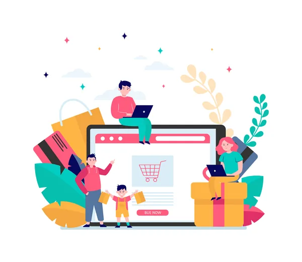 Ecommerce Growth Illustration